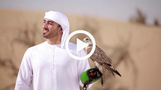 Young man enjoying traditions