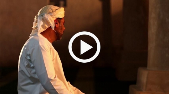 praying at the mosque