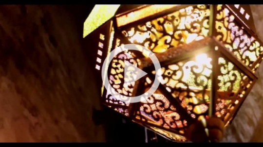 Close up of a Ramadan Lantern|
