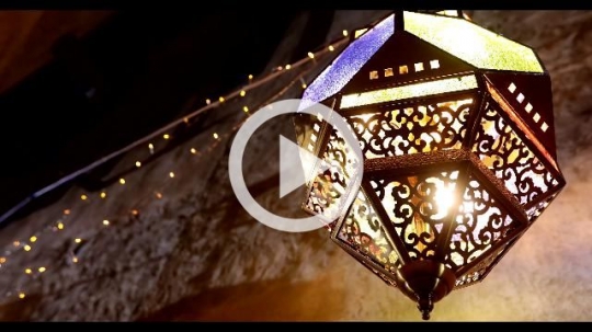 Close up of a Ramadan Lantern|