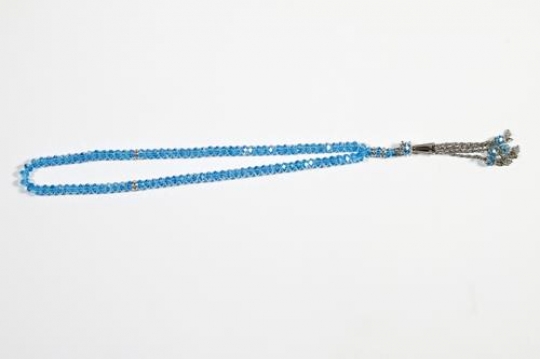 Blue Praying Beads