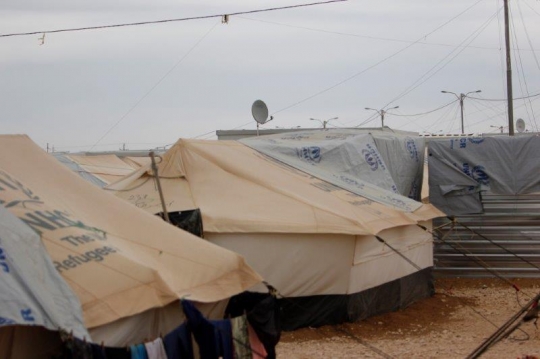 refugees tents