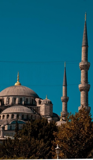 sultanahmet camii most famous as blue mosque