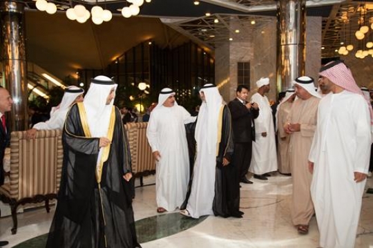 arabic ceremonial gathering