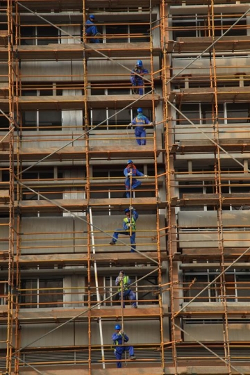 workers at a construction site