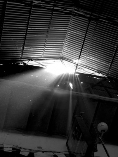 light through ceiling