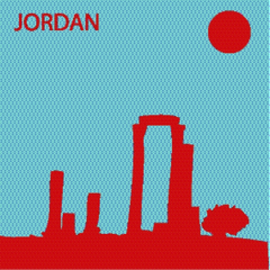 vector background of temple of