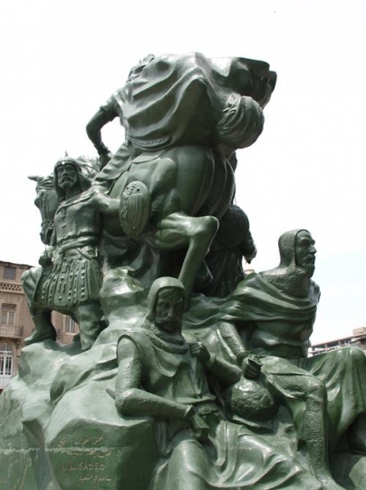 the statue of saladin