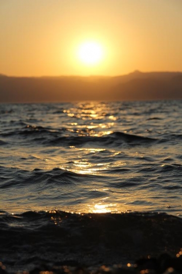 Sunset in the red sea, Aqaba - Jordan