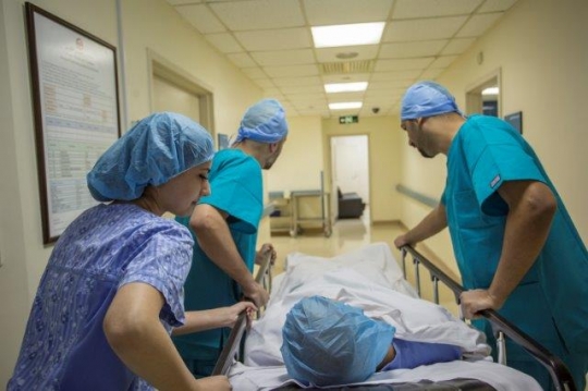 Surgeons After Operation