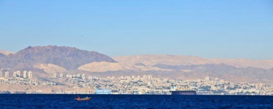 aqaba city distant view