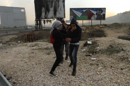 palestinian child injured