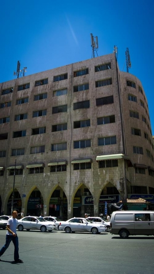 car traffic in amman downtown