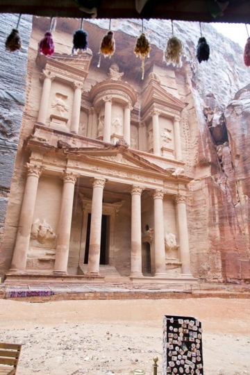Al Khazneh - the treasury of Petra ancient city, Jordan