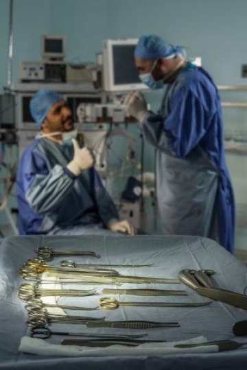Surgeons at Operation Room