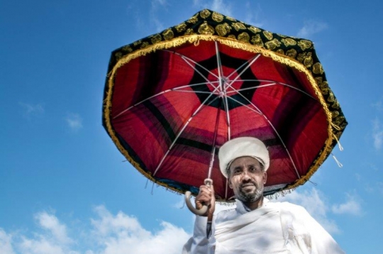 Ethiopian Jew celebrating seized feast in Israel