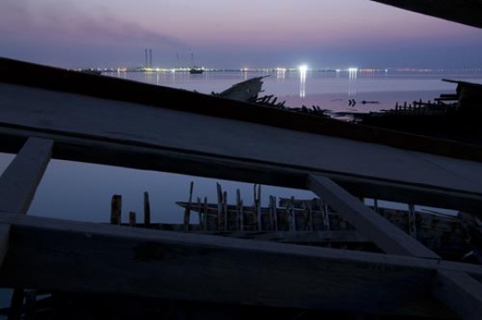 Wrecked Boat - Kuwait