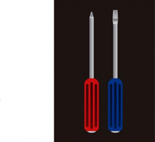 screw driver and phillips scre