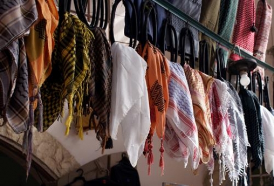 variety of regional scarfs
