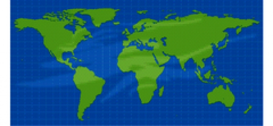 world map