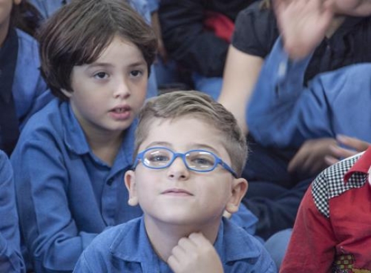 group of schoolchildren