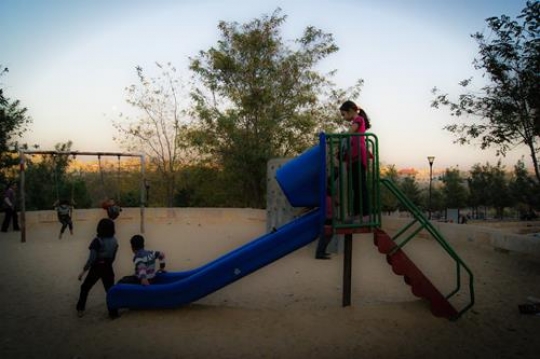 children playground in king hussein gardens