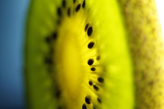 Closeup of kiwi fruit 