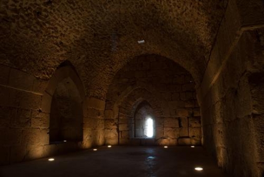 inside ajloun castle