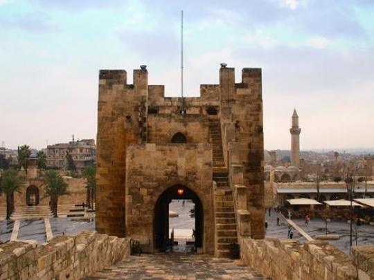 aleppo castle in syria