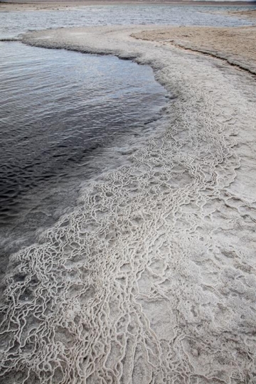 view of dead sea coastline