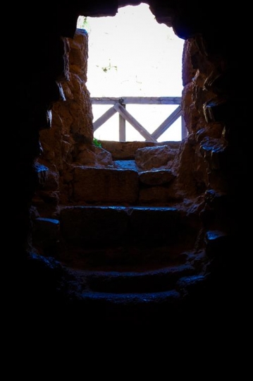 detail of the fortress,ajloun,Jordan