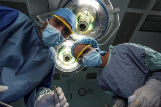 Surgeons at Operation Room