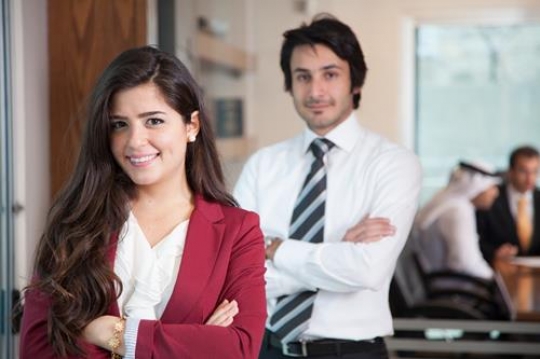 Confident Business People