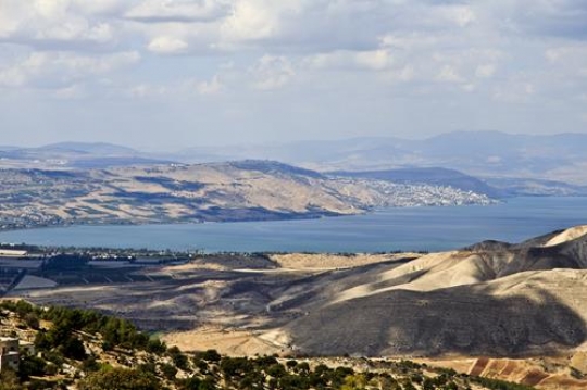 water gulf shaded by clouds