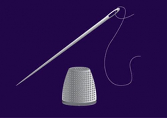 needle and thimble