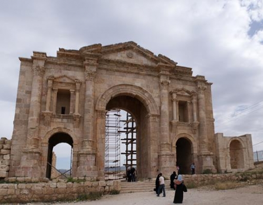 gate entrance of an ancient site