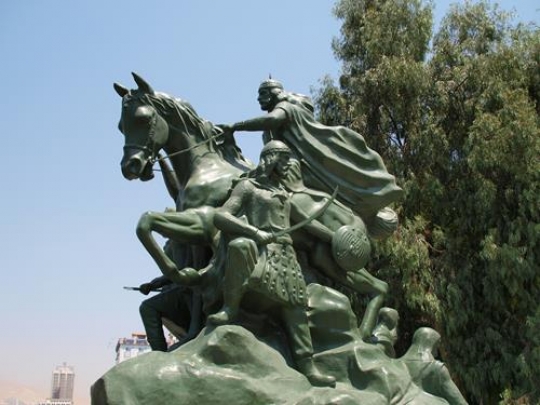 statue of Saladin