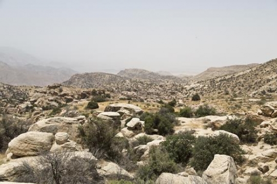 wadi mujib in Jordan