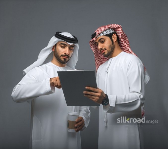 Manager directing employee