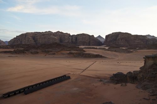 Wadi Rum desert  and mountains - Jordan