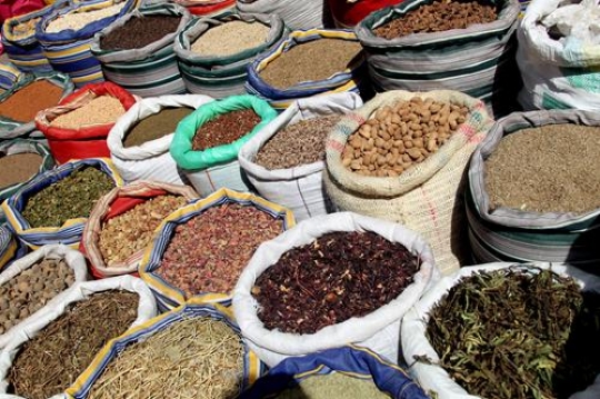 Spices market