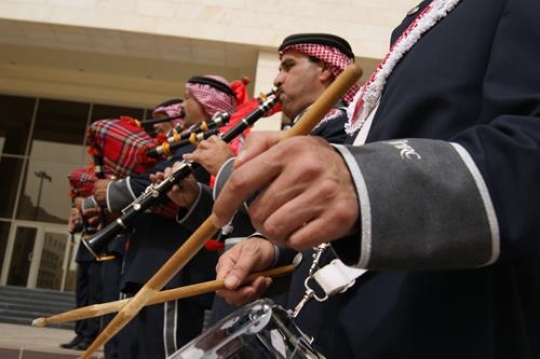royal jordanian army marching 