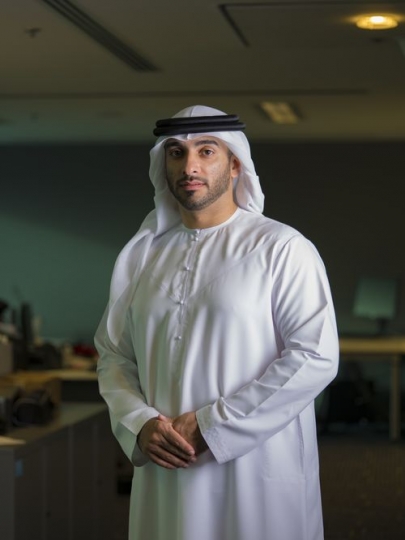 Arab Businessman wearing a middle eastern attire