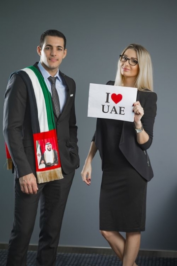 Employees Celebrating National Day|-