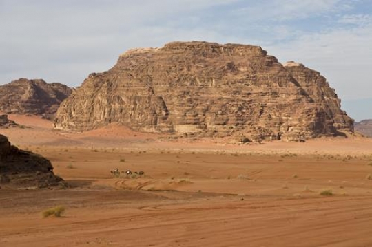 Wadi Rum desert  and mountains - Jordan