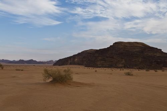 Wadi Rum desert  and mountains - Jordan