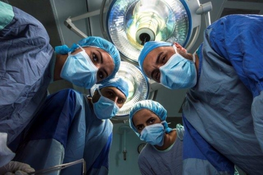 Surgeons at Operation Room