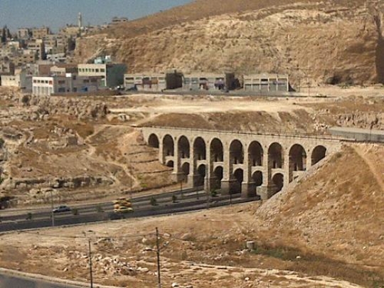 ten arches bridges in amman,Jordan