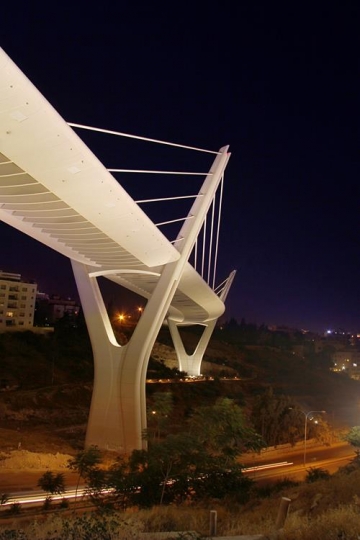 Abdoun bridge/Amman Suspension Bridge, Amman, Jordan