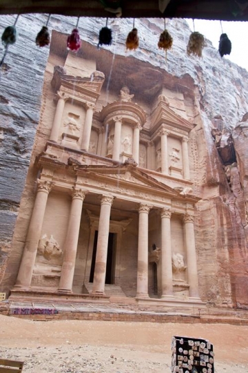 Al Khazneh - the treasury of Petra ancient city, Jordan